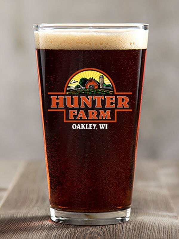 Farm : Pint Glasses - Color Printed