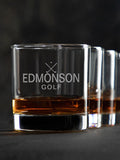 Golf : Rocks Glasses - Engraved