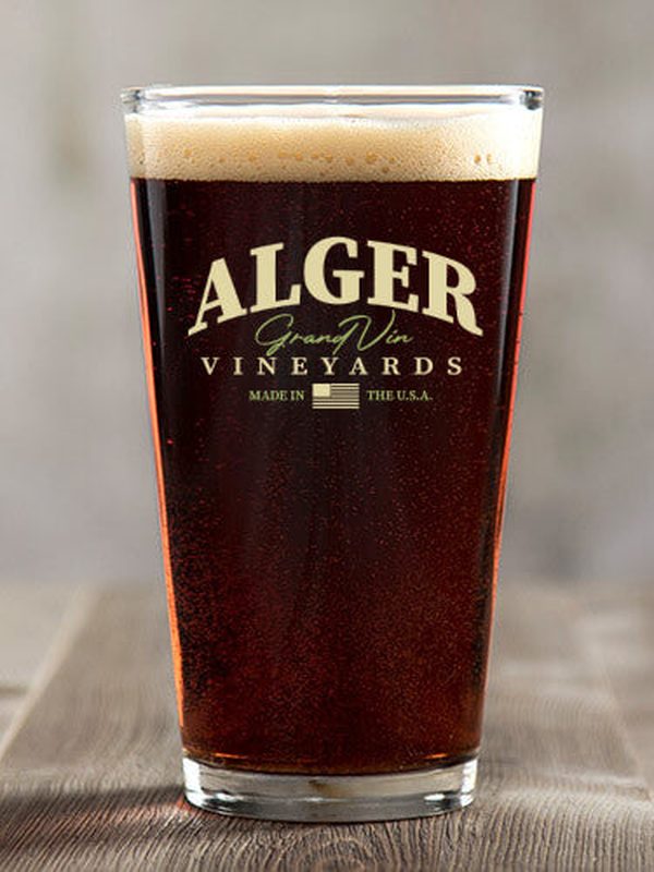Grand Vineyards : Pint Glasses - Color Printed