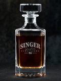 Grand Vineyards : Whiskey Decanter - Engraved