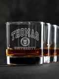 University : Rocks Glasses - Engraved