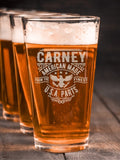 U.S.A. Parts : Pint Glasses - Engraved