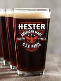 U.S.A. Parts : Pint Glasses - Color Printed