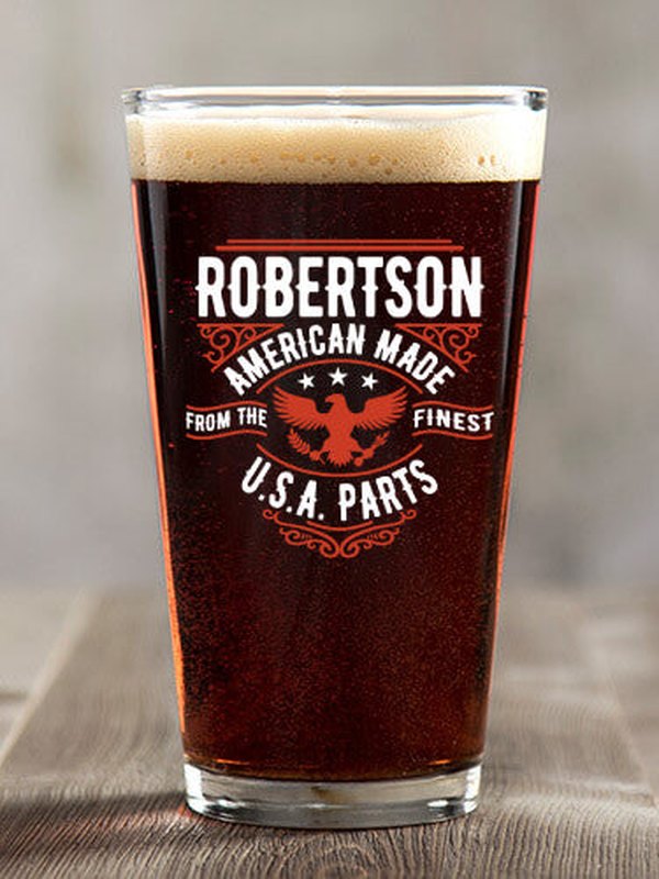 U.S.A. Parts : Pint Glasses - Color Printed