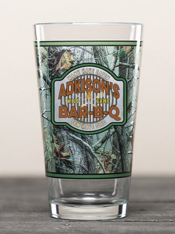 Wild Game Few Have Died BBQ : Pint Glasses - Special Edition