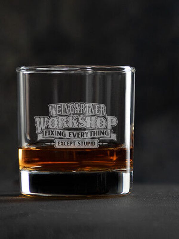 Workshop : Rocks Glasses - Engraved