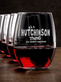 You Wouldn't Understand : Stemless Wine Glasses - Engraved