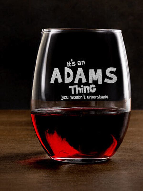You Wouldn't Understand : Stemless Wine Glasses - Engraved