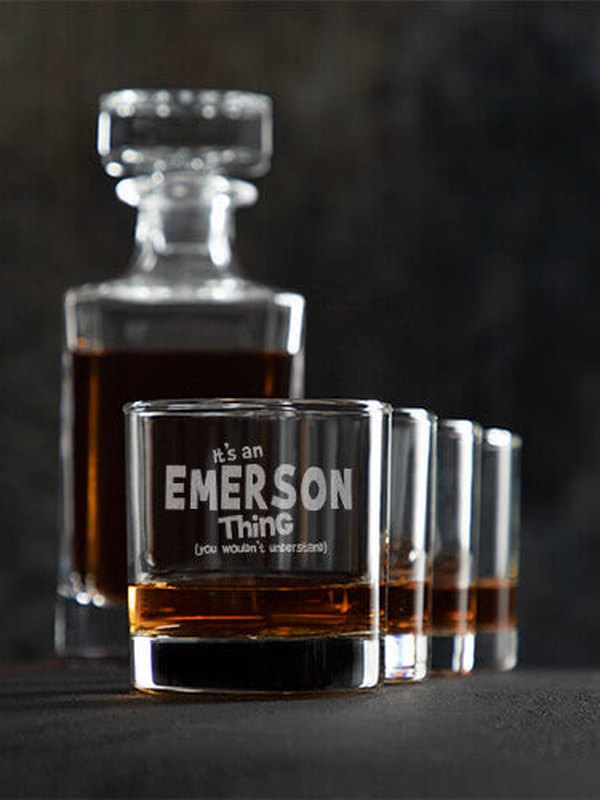 You Wouldn't Understand : Decanter Rocks Glass Gift Sets - Engraved