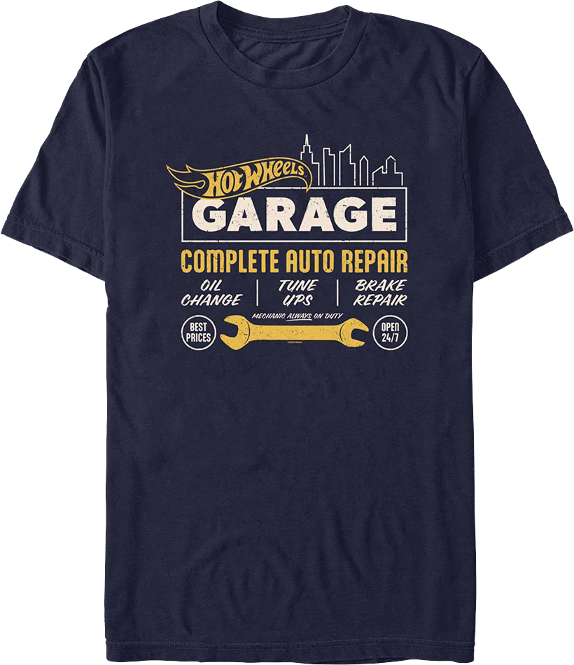 Complete Auto Repair Hot Wheels T-Shirt product image 1