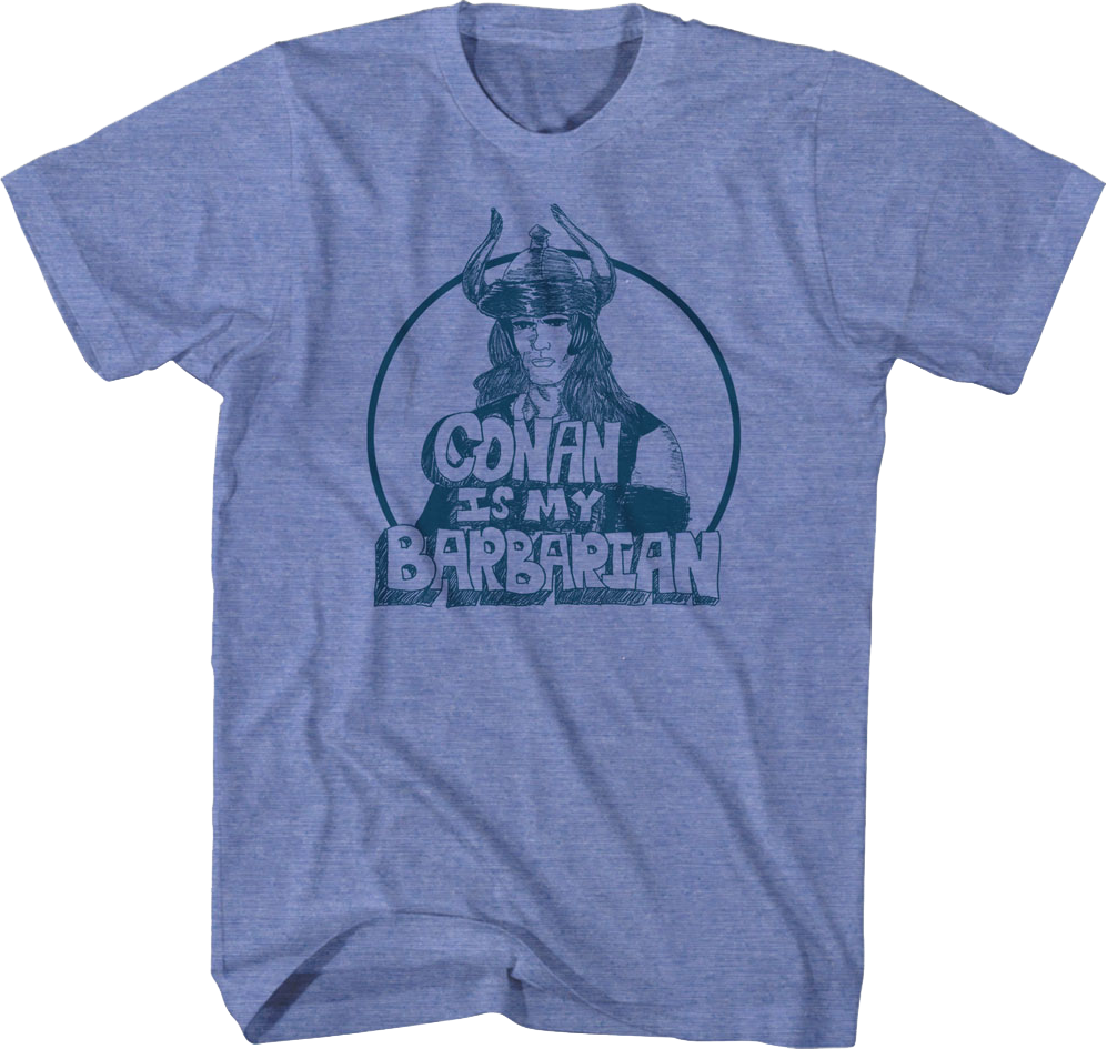 Vintage Sketch Conan Is My Barbarian T-Shirt product image 1