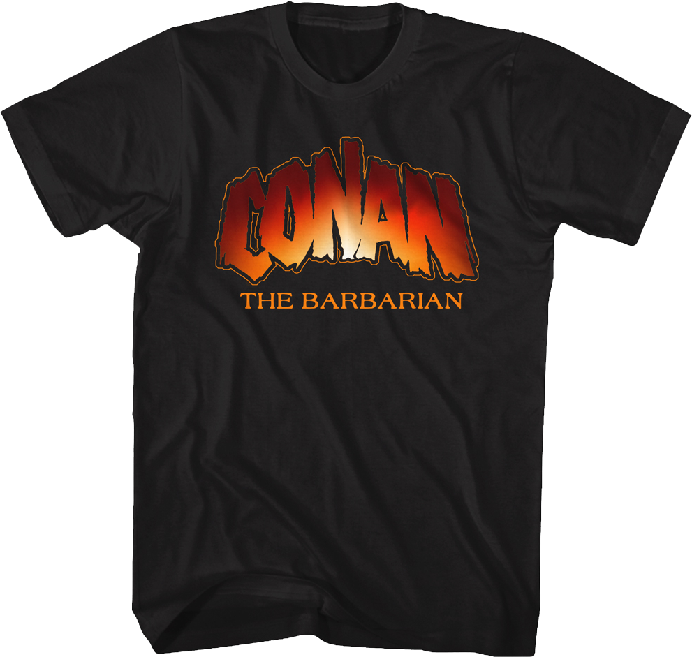 Shadow Logo Conan The Barbarian T-Shirt product image 1