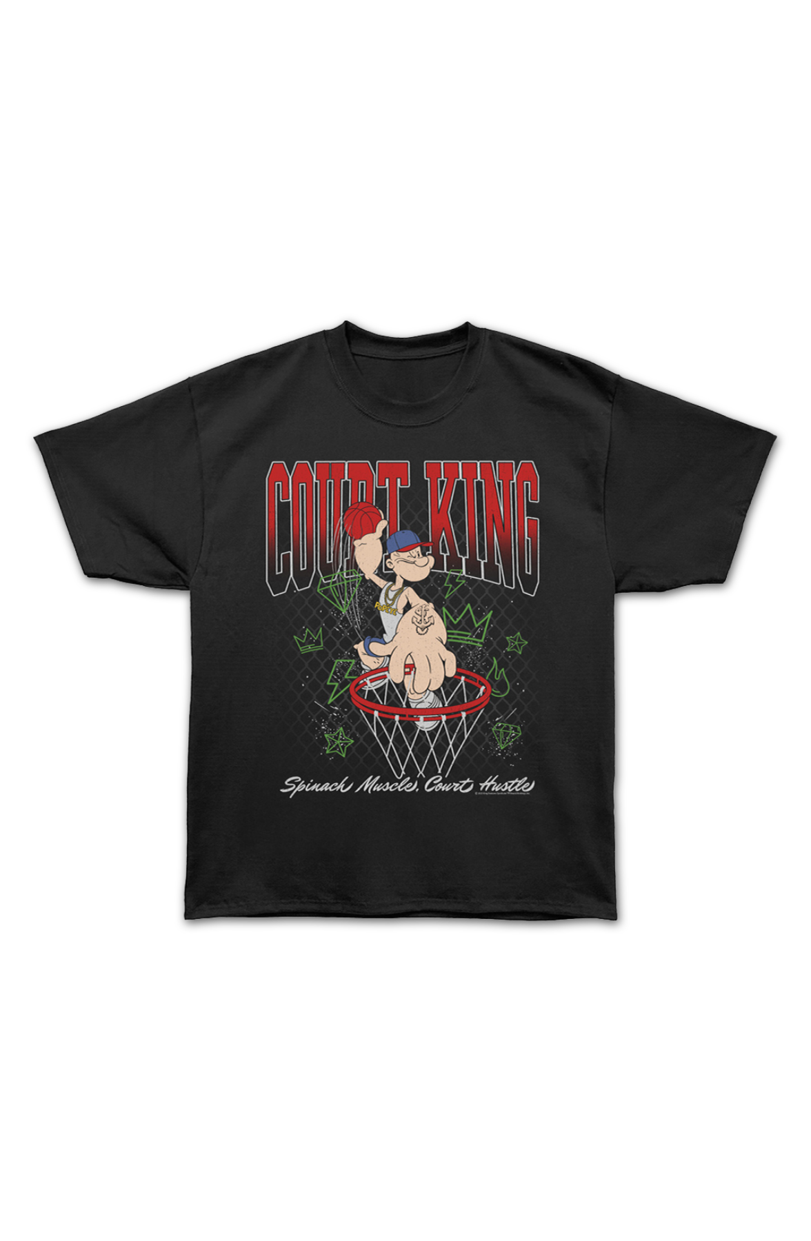 Court King Popeye Oversized T-Shirt product image 2