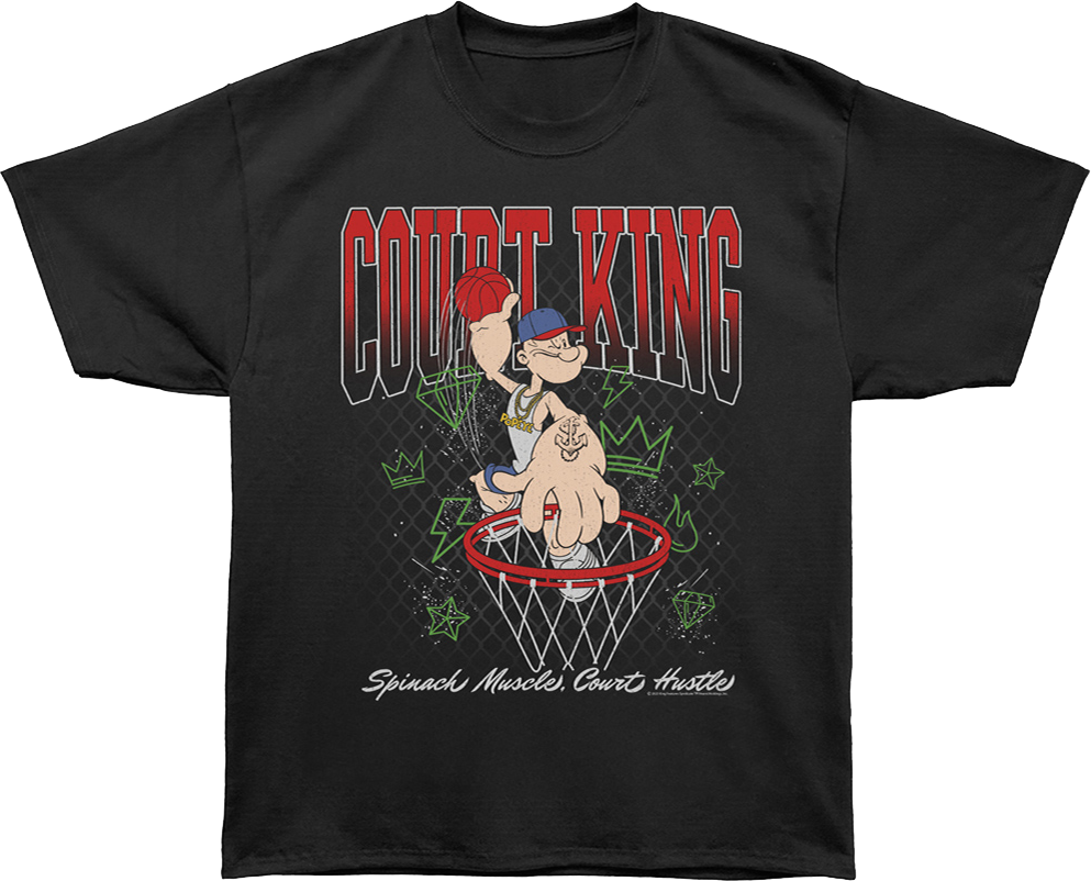 Court King Popeye Oversized T-Shirt product image 1