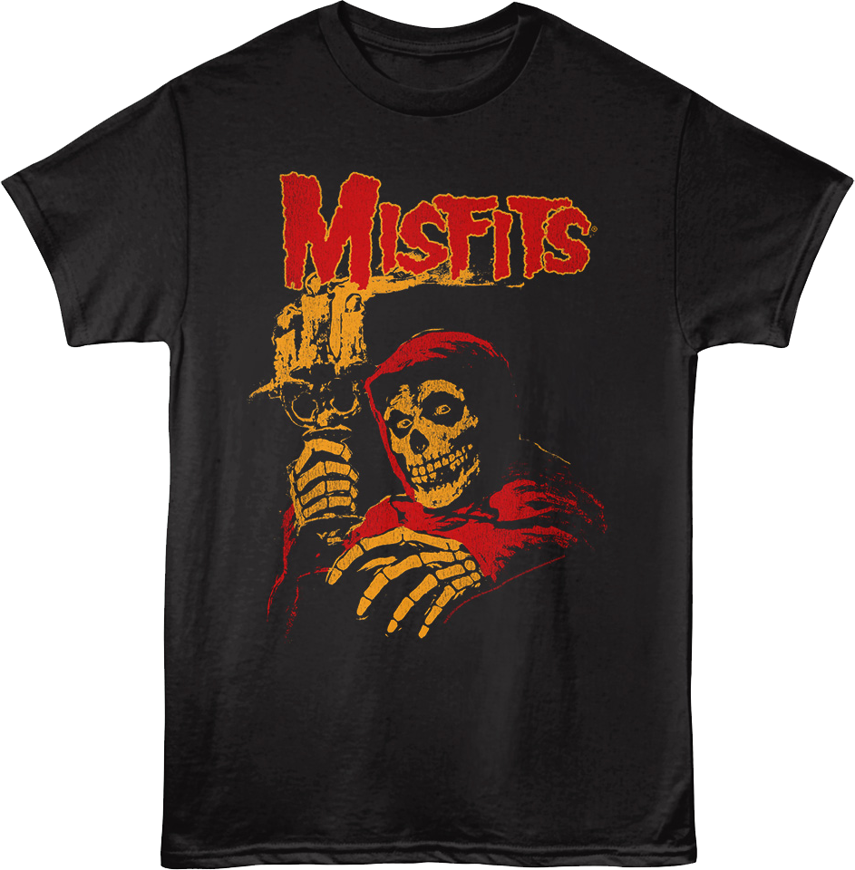 Crimson Ghost Candles Misfits T-Shirt product image 1