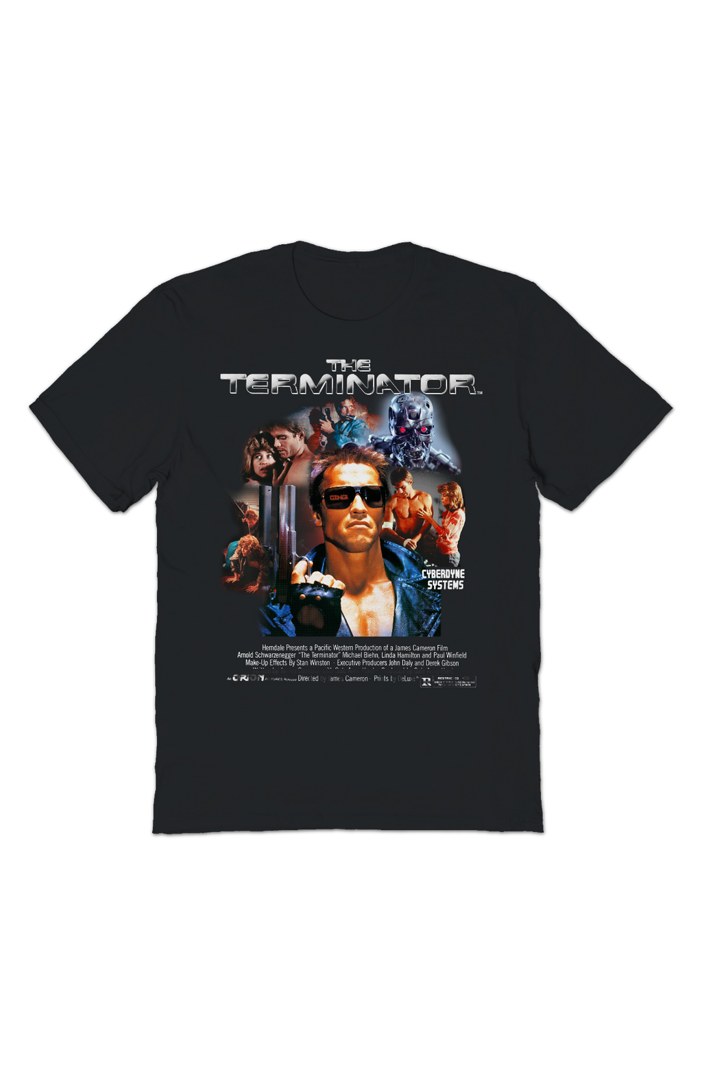 Cyberdyne Systems Collage Poster Terminator T-Shirt