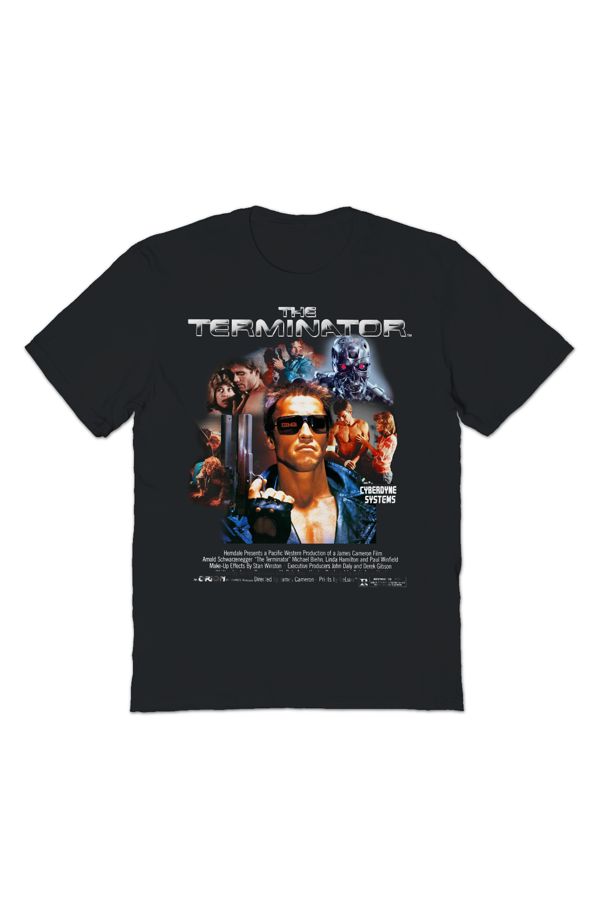 Cyberdyne Systems Collage Poster Terminator T-Shirt