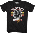 This Dad Rolls Nat 20's Dungeons & Dragons T-Shirt product image 1