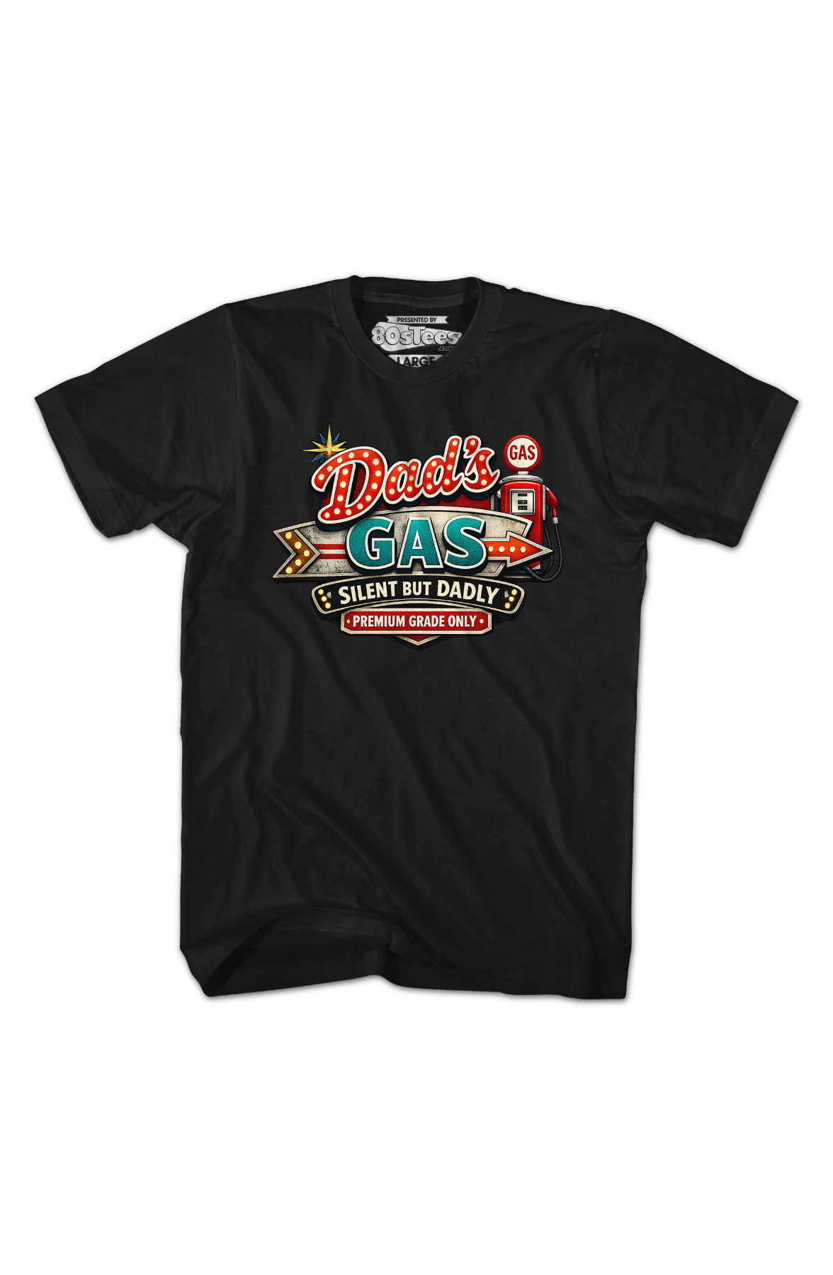 Dad's Gas Silent But Dadly T-Shirt product image 2