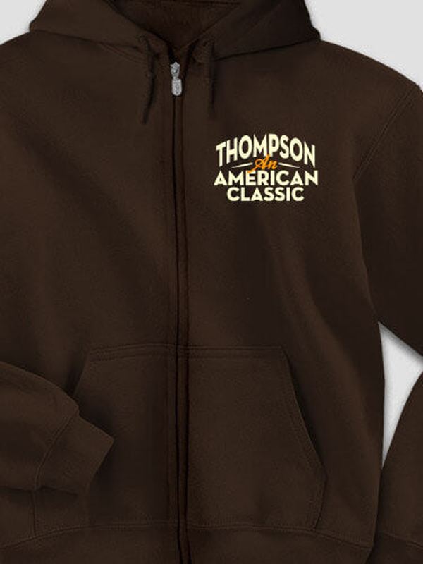 American Classic : Embroidered Zip Hoodies product image 2