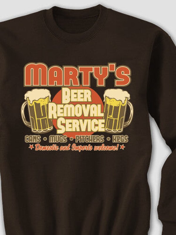 Beer Removal : Printed Sweatshirts product image 1