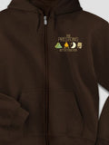 Better Together Camping : Embroidered Zip Hoodies