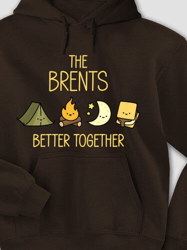 Better Together Camping : Printed Hoodies product image 1