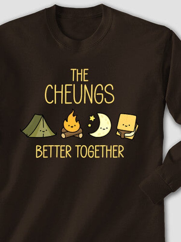Better Together Camping : Printed Long Sleeves