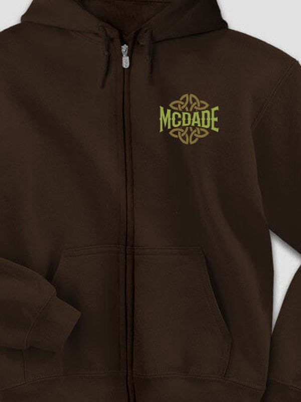 Celtic Heritage : Embroidered Zip Hoodies product image 2
