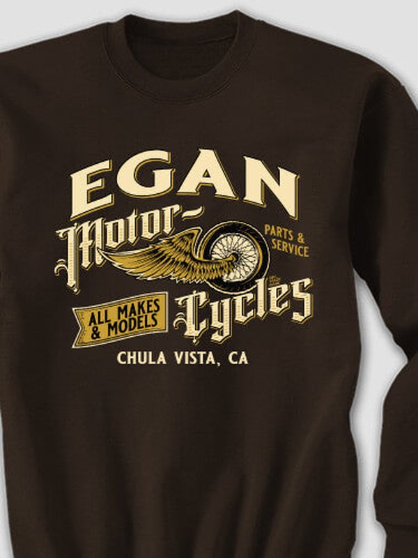 Classic Motorcycles : Printed Sweatshirts product image 2