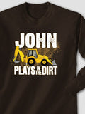 Dirt Shirt - Backhoe : Printed Long Sleeves product image 1