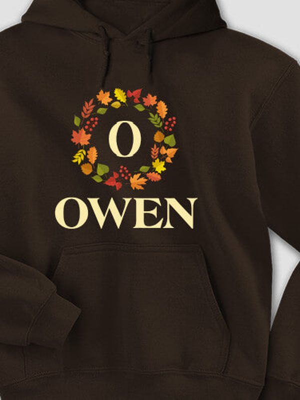 Fall Monogram : Printed Hoodies product image 1