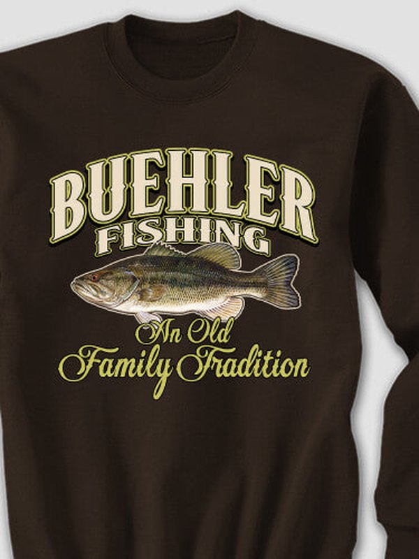 Fishing Family Tradition : Printed Sweatshirts product image 3