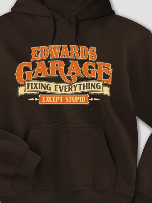 Fixing Everything Garage : Printed Hoodies product image 2