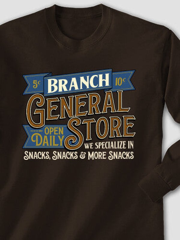 General Store : Printed Long Sleeves