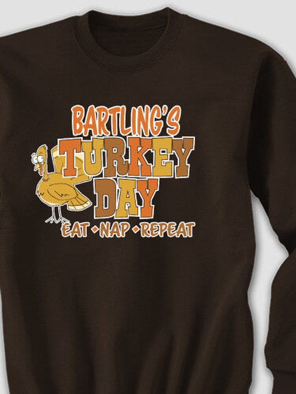 Turkey Day : Printed Sweatshirts product image 1
