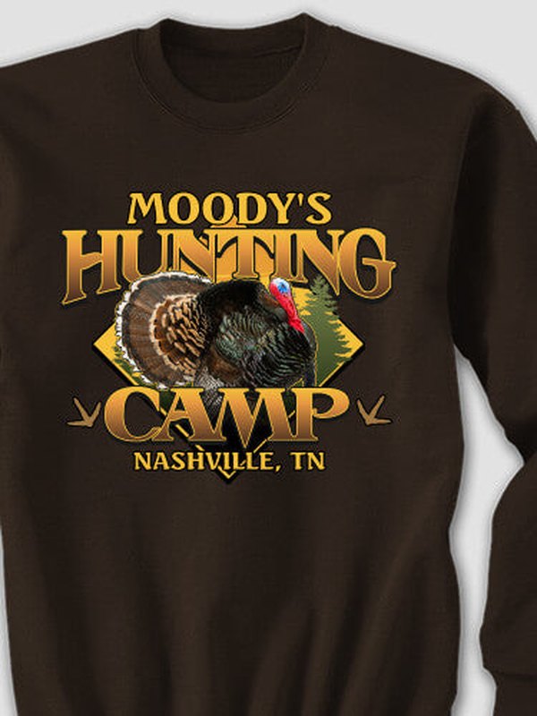 Turkey Hunting Camp : Printed Sweatshirts product image 2