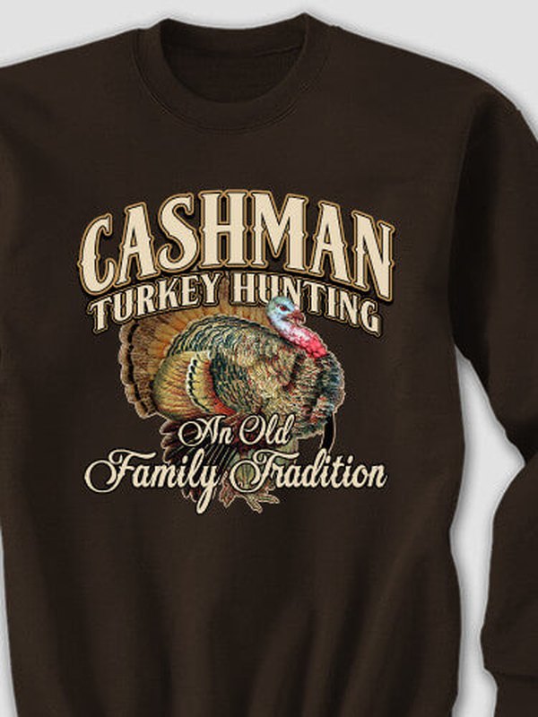 Turkey Hunting Family Tradition : Printed Sweatshirts product image 2