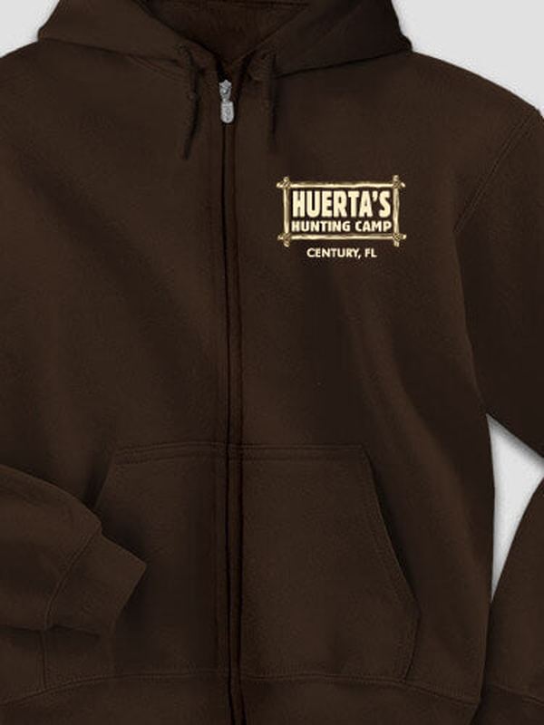 Vintage Hunting Camp : Embroidered Zip Hoodies product image 2
