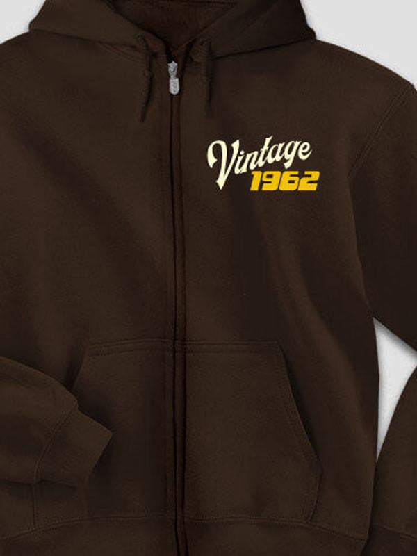Vintage : Embroidered Zip Hoodies product image 2