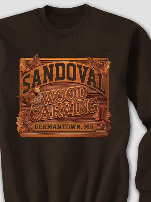 Wood Carving : Printed Sweatshirts product image 1