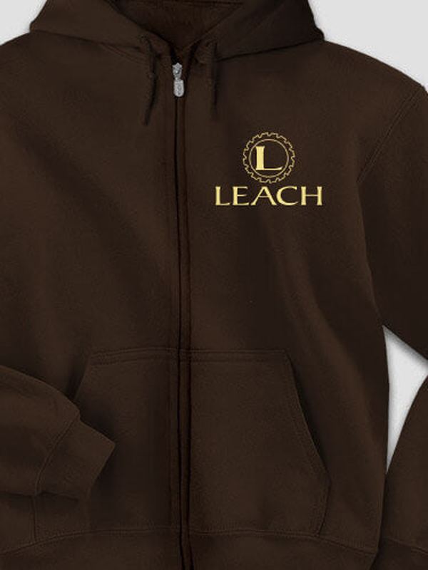 Woodworking Monogram : Embroidered Zip Hoodies product image 2