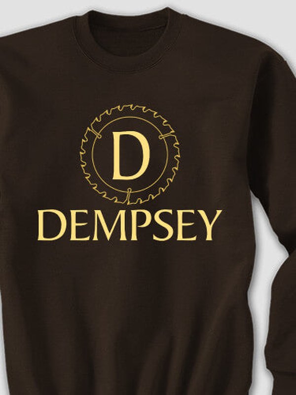 Woodworking Monogram : Printed Sweatshirts product image 2