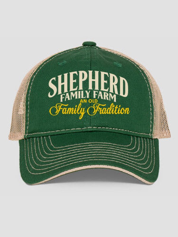Farming Family Tradition : Embroidered Trucker Hats