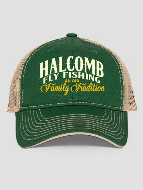 Fly Fishing Family Tradition : Embroidered Trucker Hats
