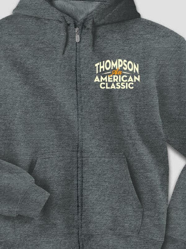 American Classic : Embroidered Zip Hoodies product image 3