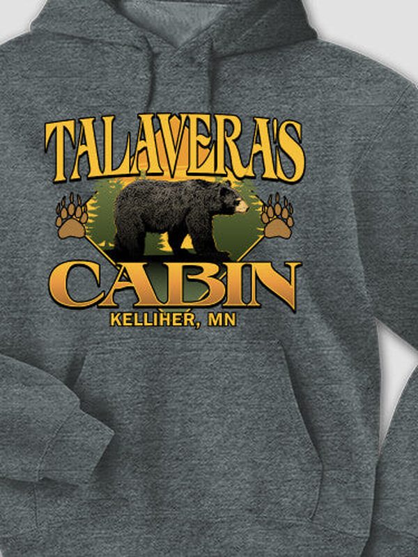 Bear Cabin : Printed Hoodies product image 3