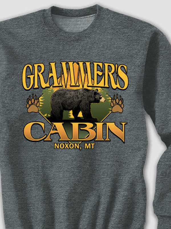 Bear Cabin : Printed Sweatshirts product image 3