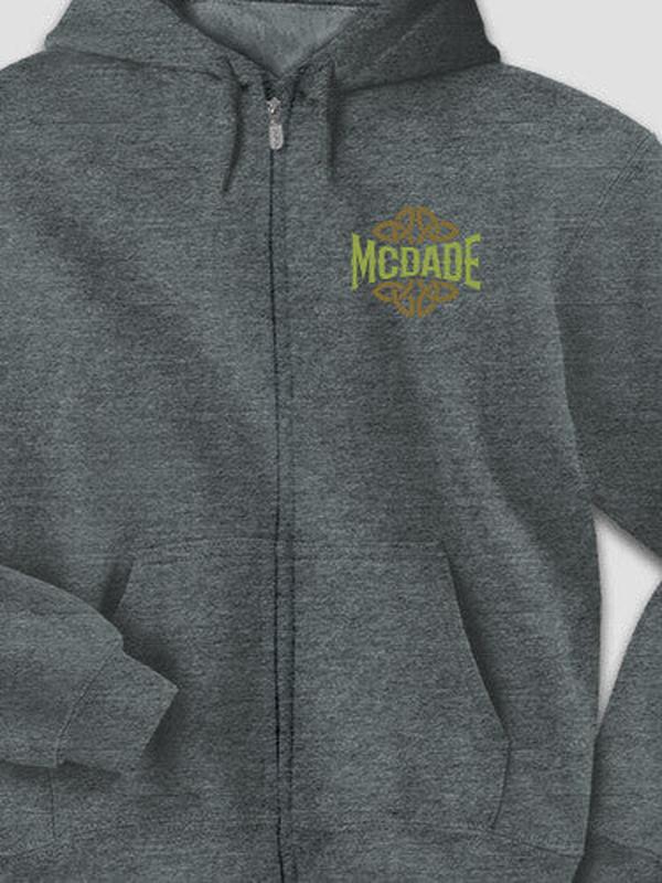 Celtic Heritage : Embroidered Zip Hoodies product image 3