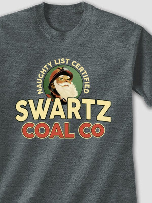 Christmas Coal Company : Printed T-Shirts